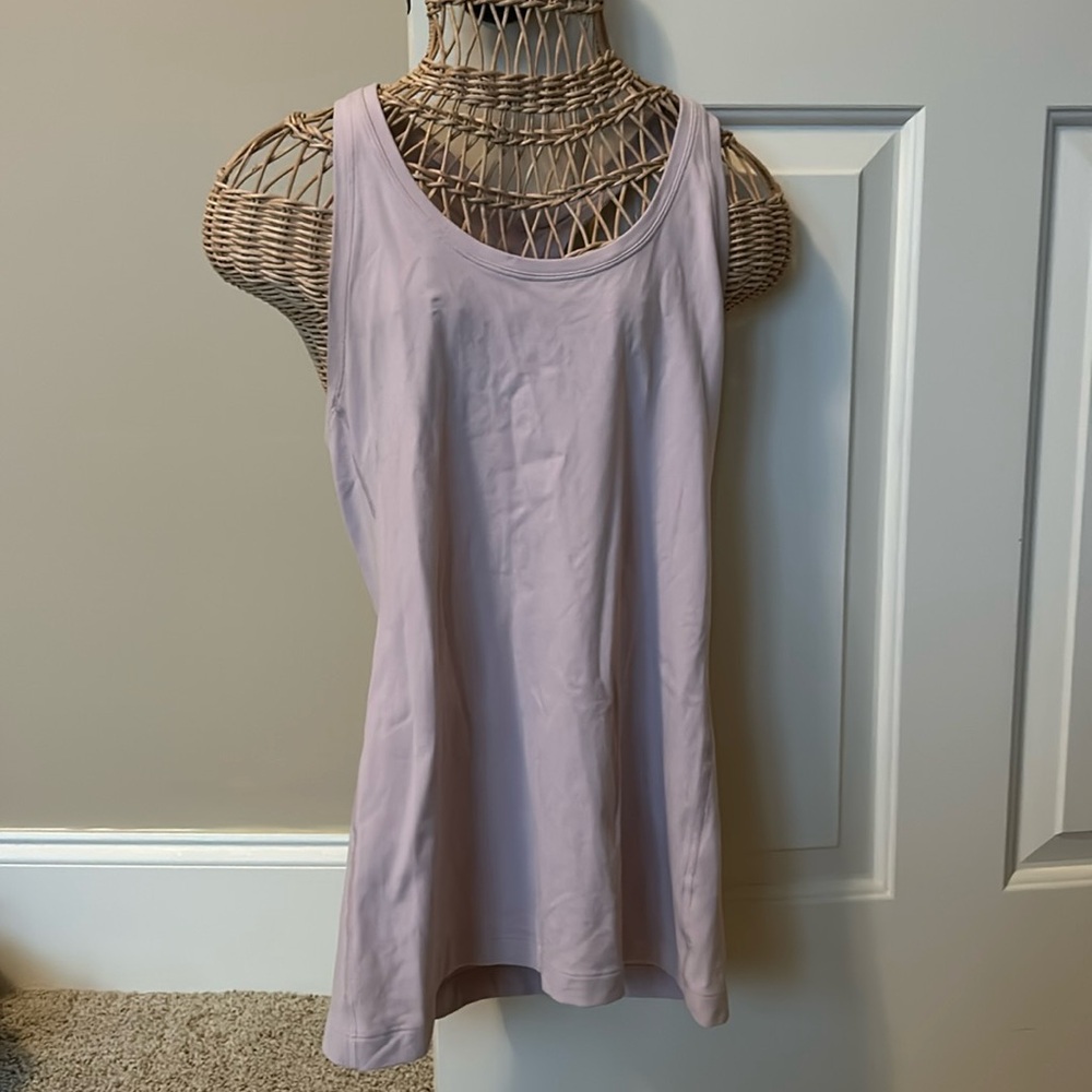 Light pink Lulu tank top size small